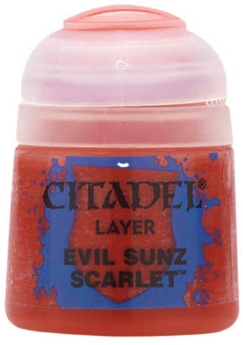 Games Workshop Warhammer Citadel Layer Paint Evil Sunz Scarlet 12ml