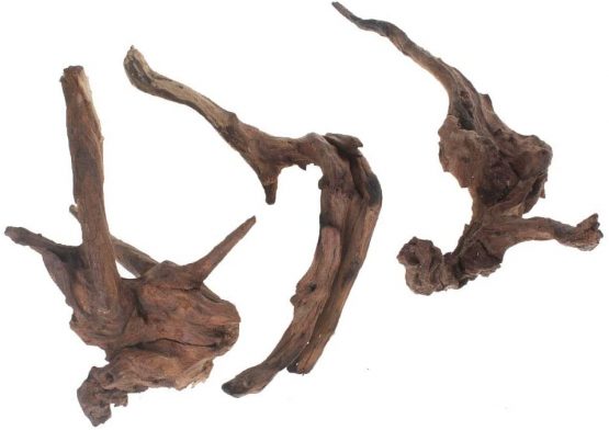 EmoursTM Aquarium Sinkable Driftwood Fish Tank Decoration (S/M- 3 Pack) - Image 2