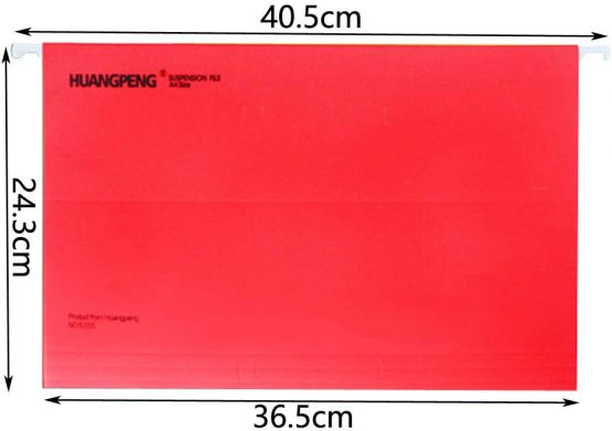 FC Suspension Files Foolscap Document with Tabs Suspended for Hanging Folders Filing Storage Folders, Pack of 14 - Image 2