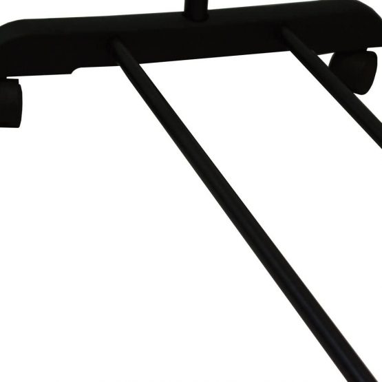 Home Vida Single Garment Rack Adjustable Clothes Rail, Silver - Image 2