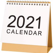 July 2021 - December 2022 Mini Desk Calendar With Festival Designs Easy Academic Year Planning Standing Flip Desktop Calendars Month to View Planner