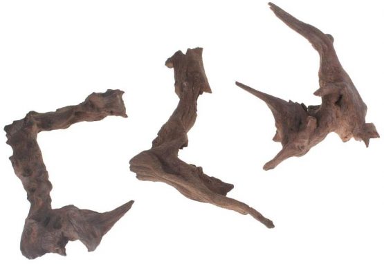 EmoursTM Aquarium Sinkable Driftwood Fish Tank Decoration (S/M- 3 Pack) - Image 3