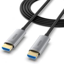 ATZEBE HDMI Cable 2M, Fibre Optic HDMI Cable High Speed 18Gbps HDMI 2.0 Support 4K@60Hz HDR10, 4:4:4, 3D, ARC, HEC, CEC, HDCP 2.2
