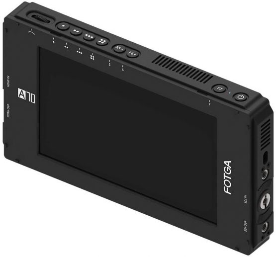Fotga DP500IIIS A70TLS 7-Inch Touch Screen FHD IPS Video On-Camera Field Monitor,3D LUT, 3G SDI/4K HDMI Input/Output,1920x1080,Dual NP-F NP-F970 F770 Battery Plate for DSLR Mirrorless Cinema Camera - Image 2