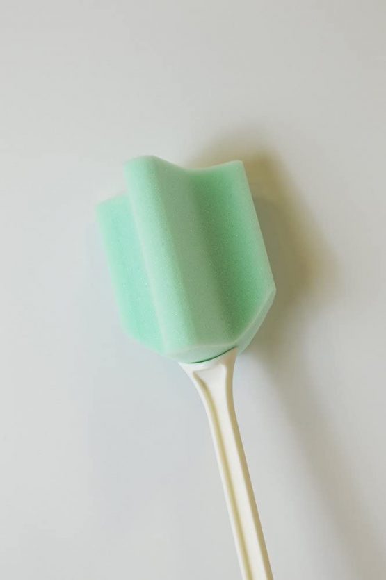 Helping Hand Long Handled Toe and Foot Scrubber Sponge. Bendable Bath and Shower Sponge for Washing feet and Between Toes. Extra Long Sponge 26” / 65cm - Image 2