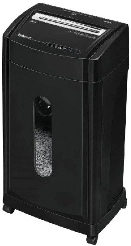 Fellowes Micro Cut Shredder, P5, 12 Sheets, Black BigaMart