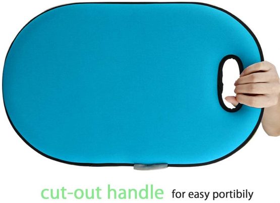 INFILM Comfortable Kneeling Pad, 2 Inch Thick Memory Foam Garden Kneeler Pad for Garden Working,Yoga Exercise - Image 4