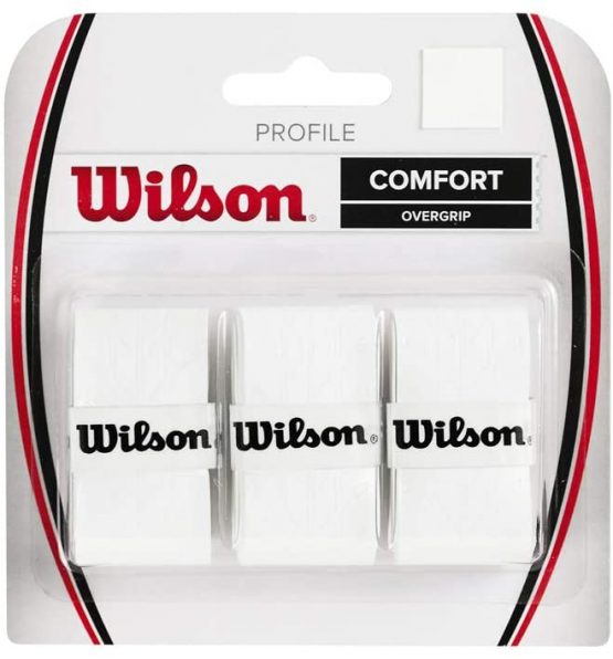Wilson Tennis Profile Racket Overgrip (3 Pieces)
