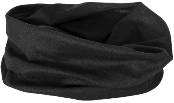 Ruffnek CLASSIC BLACK MULTIFUNCTIONAL HEADWEAR - SCARF NECKWARMER