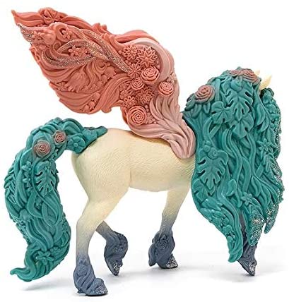 SCHLEICH Bayala 70590 Majestic Sparkle Flower Pegasus, Magical Toy Figurine with Glittery Detail, Part of BAYALA Theme World - Image 2