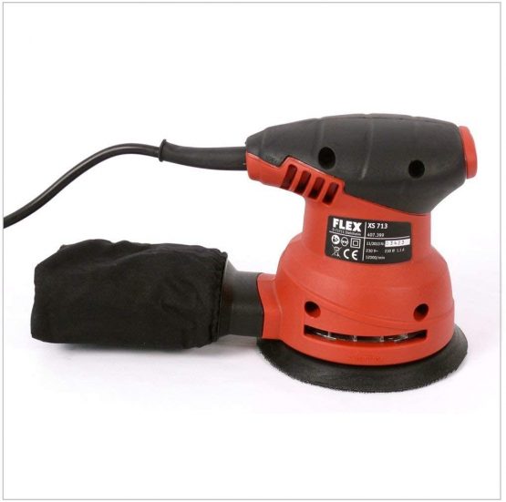Flex Power Tools XS713 230 W 240 V Random Orbit Sander-Red - Image 4