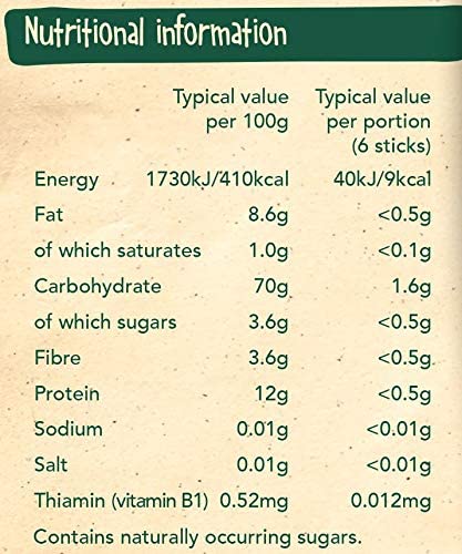 Organix Melty Organic Veggie Sticks, 7+ Months, Baby Snack, Multipack, 4 x 15 g Bags Per Pack (3 Packs Total) - Image 4