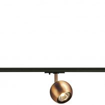 SLV 1-Phase 144019 Light Eye Spotlight, GU10, with Adapter, Copper