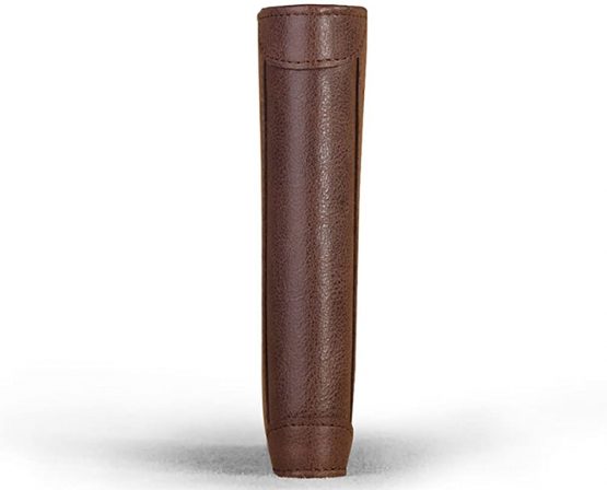 Men's Genuine Cowhide Wax Leather Extra Capacity Bifold Wallet - Image 4