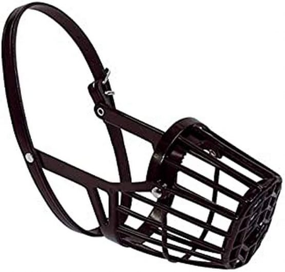 Arppe 1810010609 Muzzle Basket Plastic, Size 6, Black