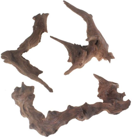 EmoursTM Aquarium Sinkable Driftwood Fish Tank Decoration (S/M- 3 Pack) - Image 4