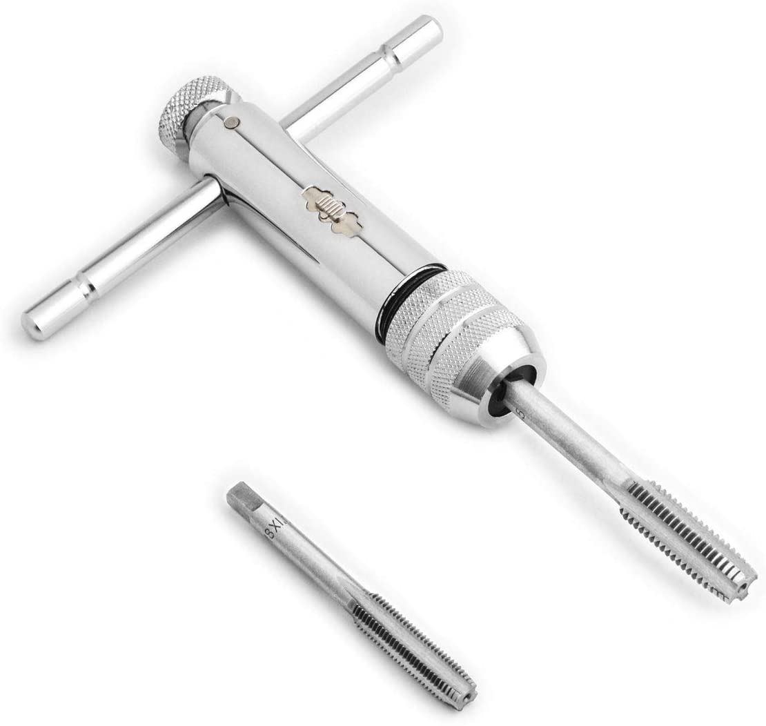 Gunpla Adjustable THandle Ratchet Tap Holder M5M12 Threading Wrench