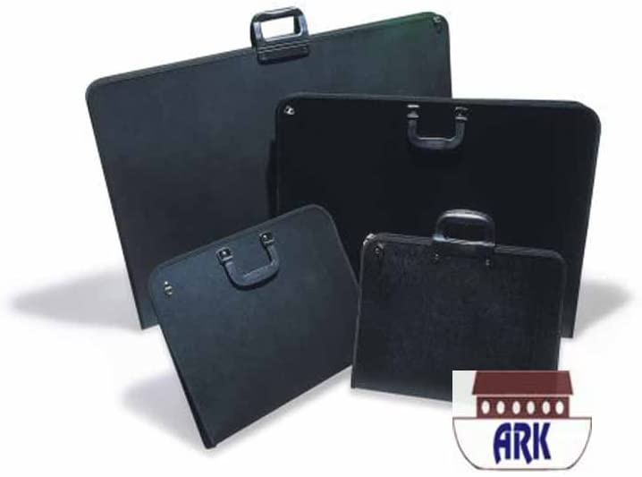 A3 Artist Portfolio for Art & Drawing Storage (48 X 37 X 3.5CM) by ARK, Black