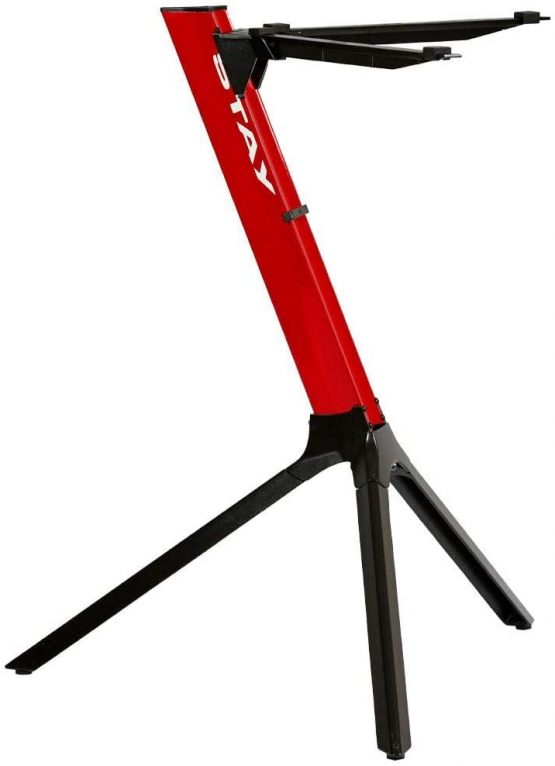 STAY MUSIC Compact Keyboard Stand with Bag - Red - Image 2