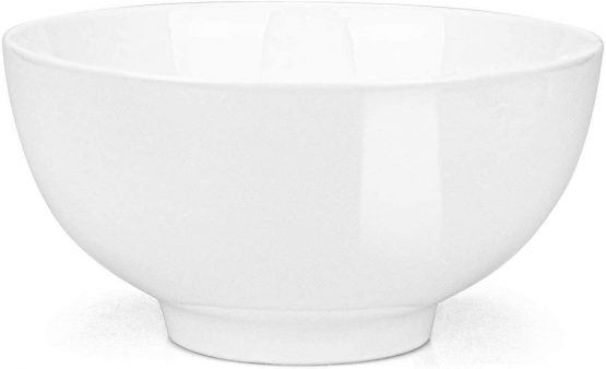 Lawei 12 Pcs Porcelain Small Bowls Round Bowls Ceramic Dish for Dessert Ice Cream Salad Fruit - 300 ml - Image 2