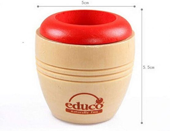 EQLEF Wooden Educational Magic Kaleidoscope Baby Kid Children Learning Puzzle Toy - Image 3
