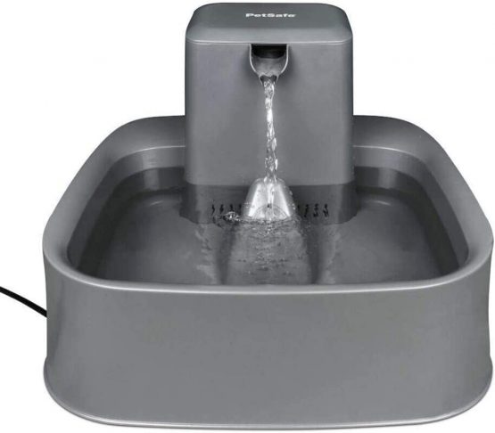 PetSafe Drinkwell Dog and Cat Water Fountain, Suitable for Large Dog Breeds and Multiple Pet Households, Easy-to-clean Design, Filter Included, 7.5 Litres