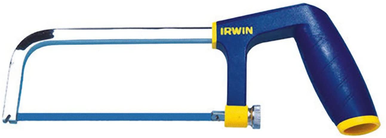 Irwin 10504409 Junior Mini Heavy Duty Hacksaw and Blade, 150mm, Blue