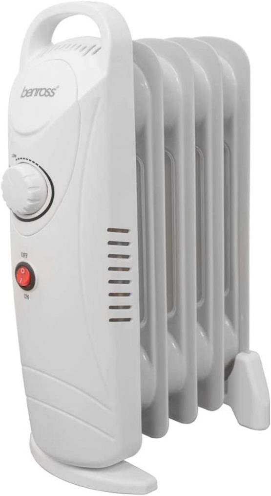 Benross Oil Filled Radiator ~ 5 Fin ~ 500w ~ 41640 - Image 4