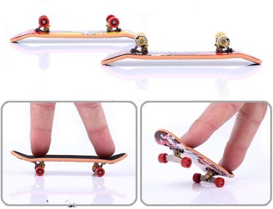 Sipobuy Mini Skateboard Toy Deck Truck Finger Board Skate Park Boy Kid Children Gift Random 6pcs - Image 3