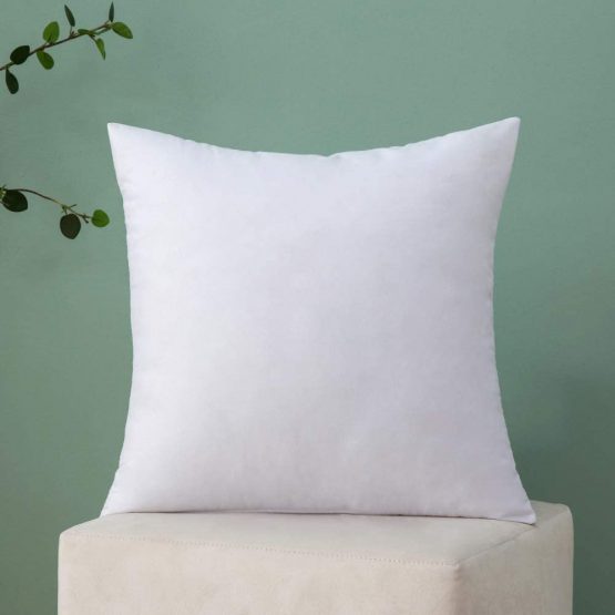 MIULEE Cushion Inserts 45X45 cm Bed Cushion Inner for Sofa Pillow Cover cushion inserts 18x18 inch Set of 4 Warm Decorative Garden White - Image 2
