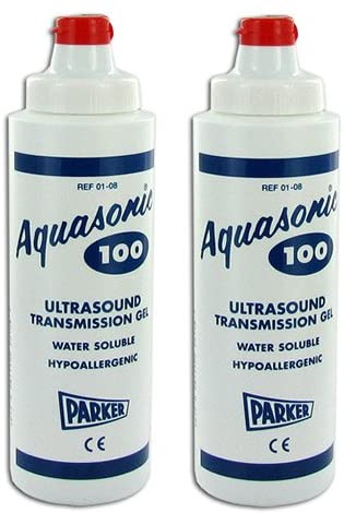 Aquasonic 100 Ultrasound Transmission, 250ml x 2, 250 ml (Pack of 2)