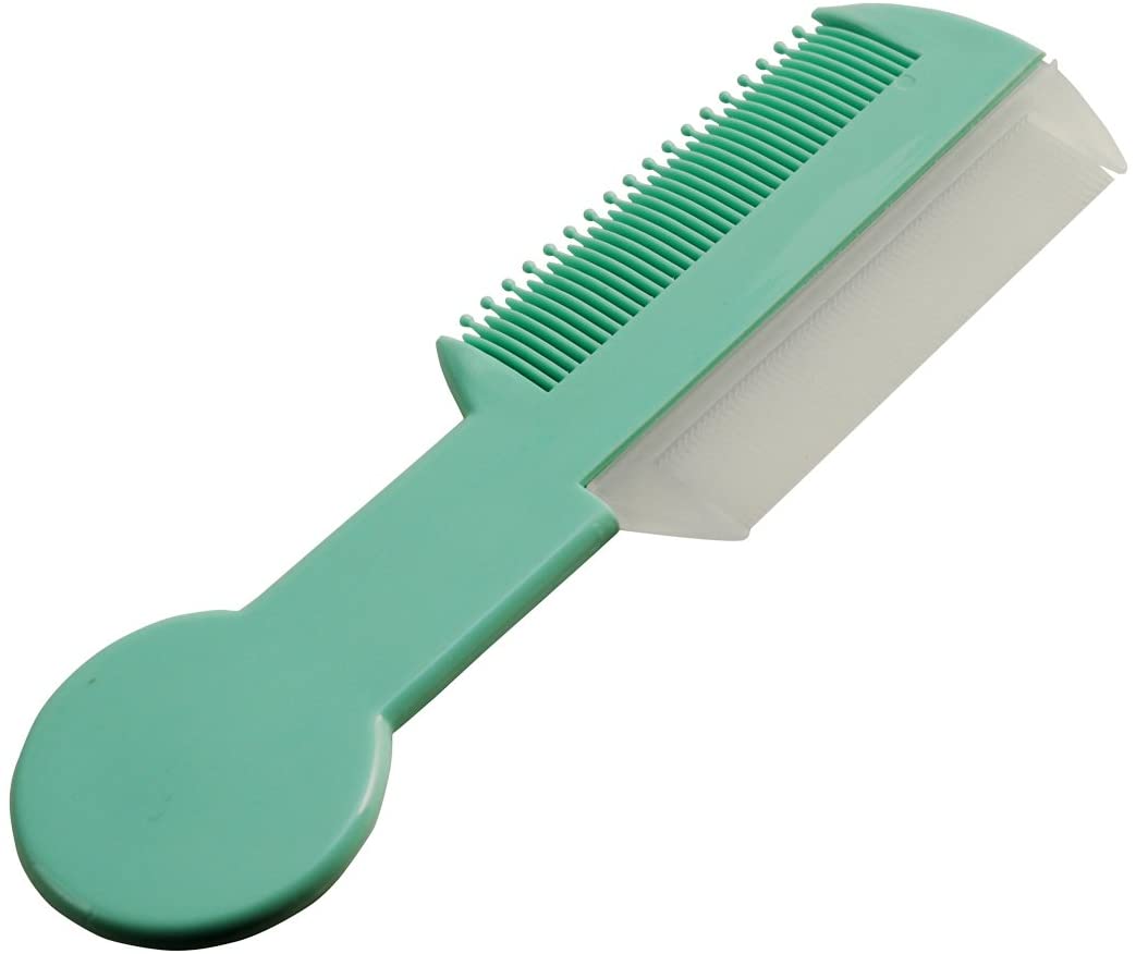 poupy 153.6 Comb with Rounded Teeth Soft and, Assorted Colours, multi-coloured, 1 Unità (Confezione da 1)