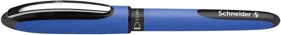 Schneider Schreibgeräte One Hybrid C 05, Hybrid Cone Point Rollerball Pen, 0.5 mm, Black