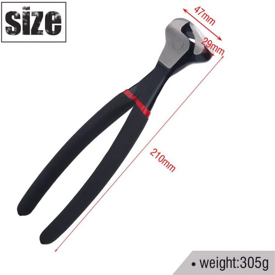 Bnineteenteam Practical Guitar Fret Cutter Stainless Steel Fret Puller Removal Pliers String Cutter - Image 2