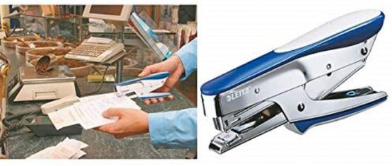 Esselte Plier Stapler Requires Baby Staples 8/4 15-Sheet Stapling Capacity