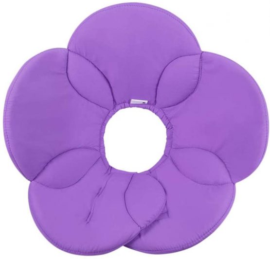 Balacoo Pet Recovery Collar Adjustable Dog Cone Collar Soft Collar for Cats - Elizabethan Collars Dog Cones After Surgery for Dogs Cats Pets (Purple)