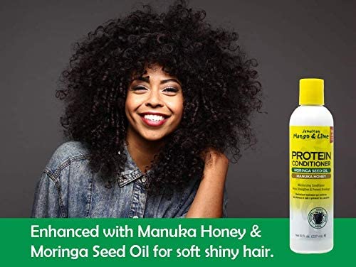 Jamaican Mango & Lime Protein Conditioner 8 oz, 237 ml (Pack of 1) - Image 4