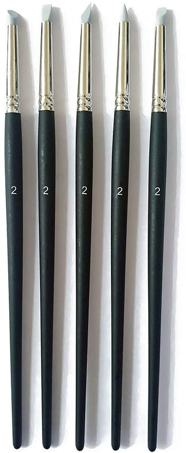 The Art Shop Skipton Artists Silicone Colour Shaper Tool Set of 5 (Size 2) - Image 2