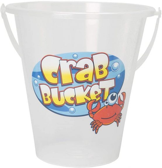 Yello, Transparent Extra Large Clear, Beach Bucket for Crabs and Small Wildlife
