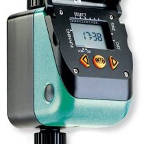 Claber 50014 8412 Aquauno Video 2 Plus Programmer, Black/Turquoise