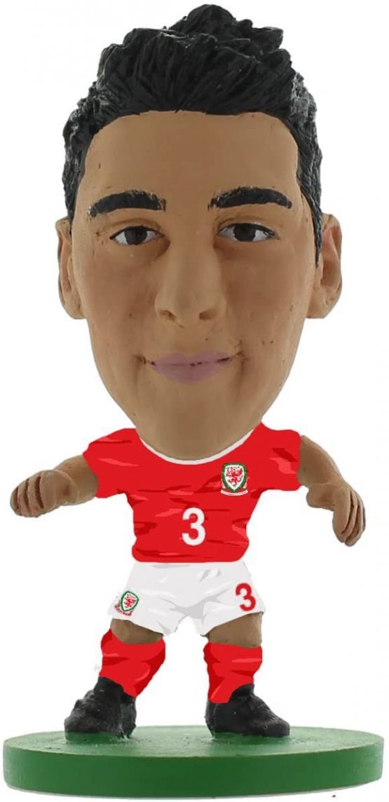 SoccerStarz SOC1044 The Officially Licensed Wales National Team Figure of Neil Taylor in Home Kit