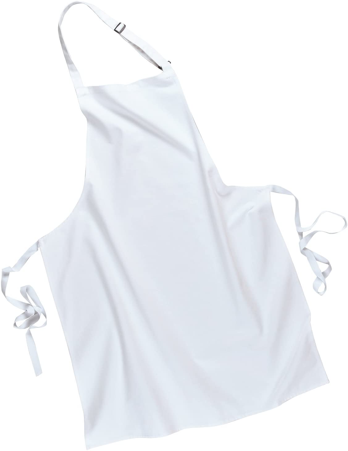 Portwest Cotton Bib Apron, Size: One Size, Colour: White, S840WHR