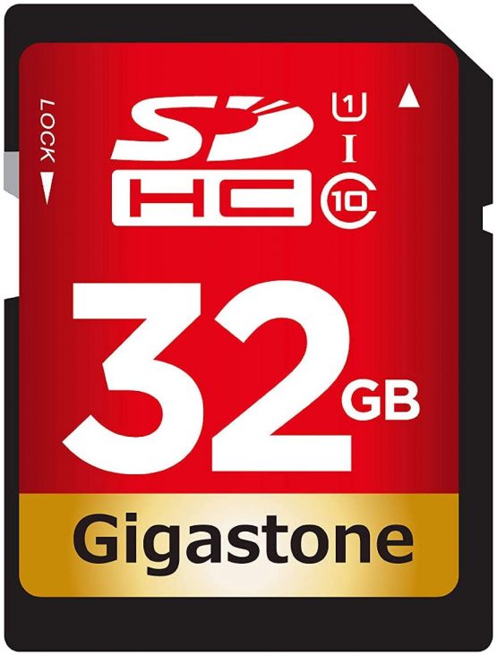 Gigastone 32GB 5 Pack SD Card UHS-I U1 Class 10 SDHC Memory Card High-Speed Full HD Video Canon Nikon Sony Pentax Kodak Olympus Panasonic Digital Camera - Image 2