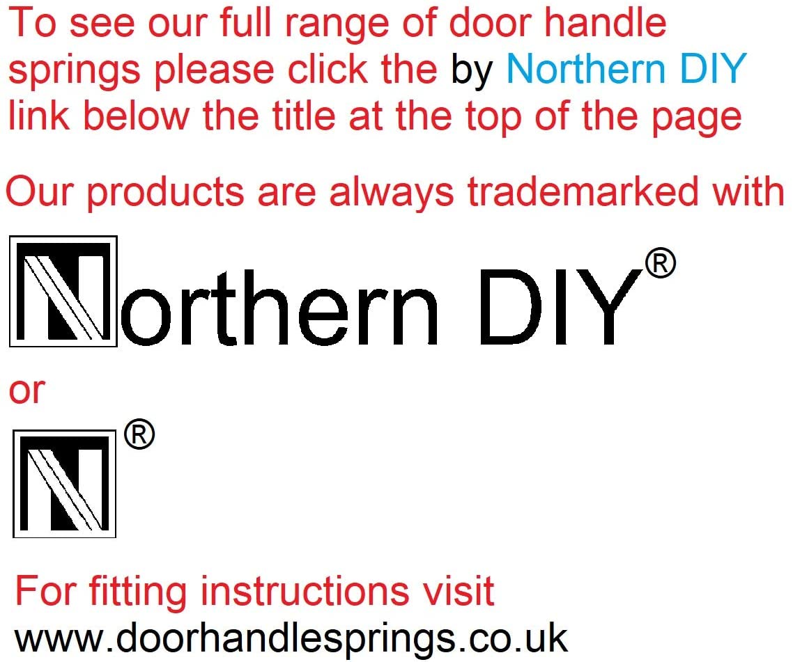 Northern DIY Nylon Washers for Door Handles - 2 Sizes (Pack of 20), 20.5 millimeters - Image 2