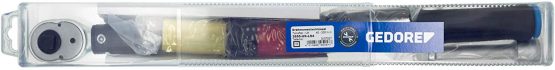 GEDORE Torque Wrench Set with Square Drive, 1/2", 40-200 Nm, Set with Impact sockets/Extension, 3550-UK-LS4 - Image 4