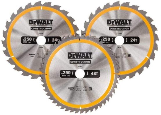 Dewalt DT1126-QZ DT1964 Circular Saw Blades 3 Pack 305 x 30 DT1126 QZ - Image 2