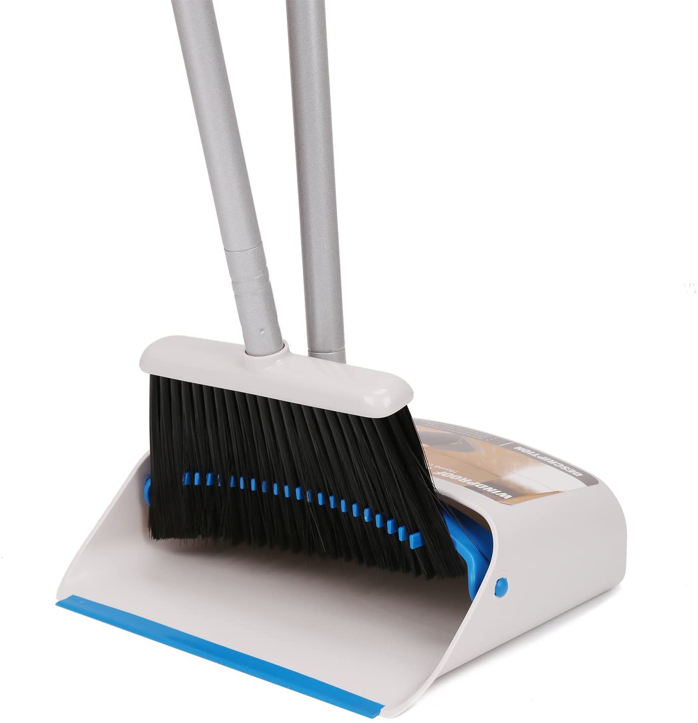 Amazon Brand – Umi Dustpan and Brush Sets,Stand up Dust pan and Brush ...