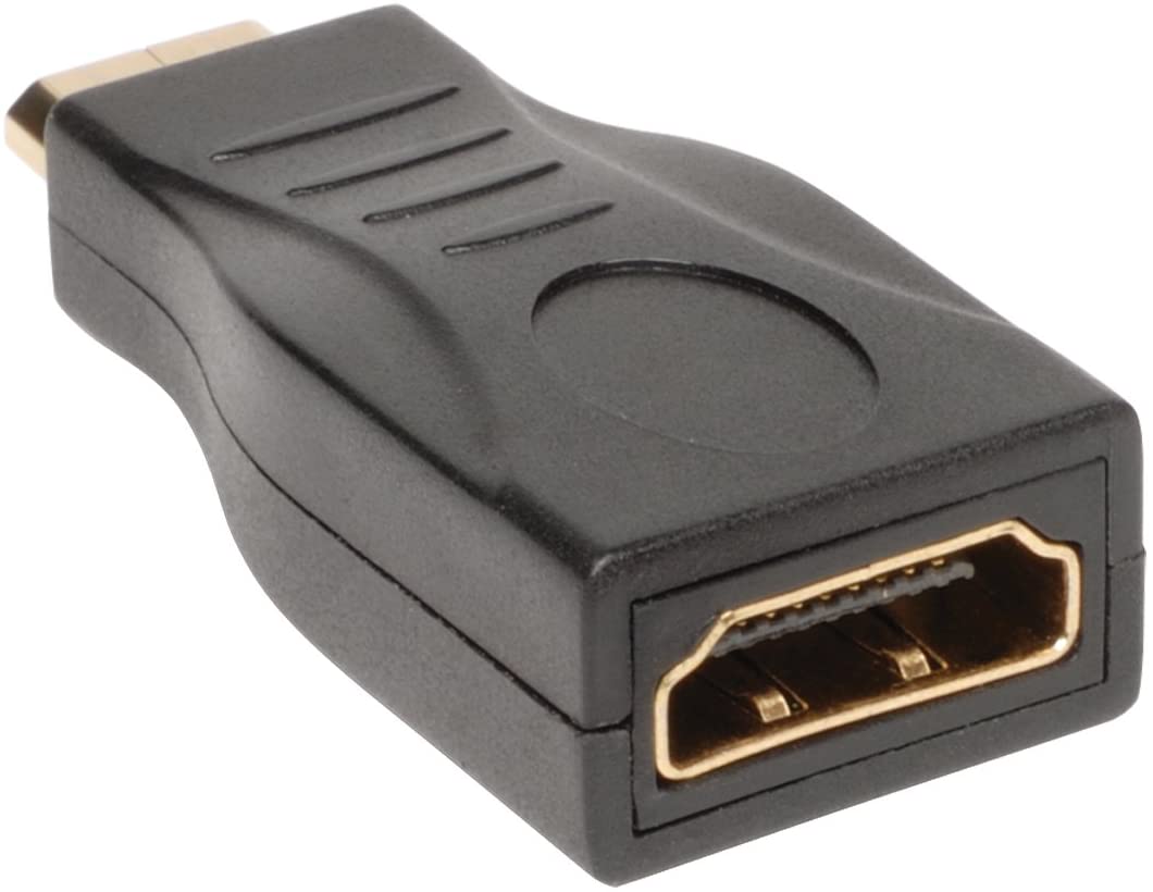 Tripp Lite HDMI to Mini HDMI Adapter Converter Compact Full 1080p F/M Black (P142-000-MINI)