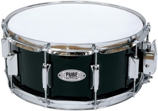 PURE GEWA Snare Drum Classic Wood 14x6.5" poplar shell black wrapped