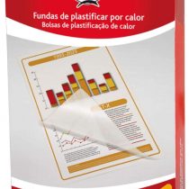 Fixo 1020100 – Box of 100 A4 Laminating Pouch A4, Gloss, 216 x 303 mm, 80 My